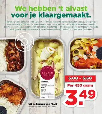 PLUS Uit De Keuken Van Plus 450g aanbieding