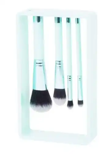 Action Magnetische make up kwasten in houder aanbieding