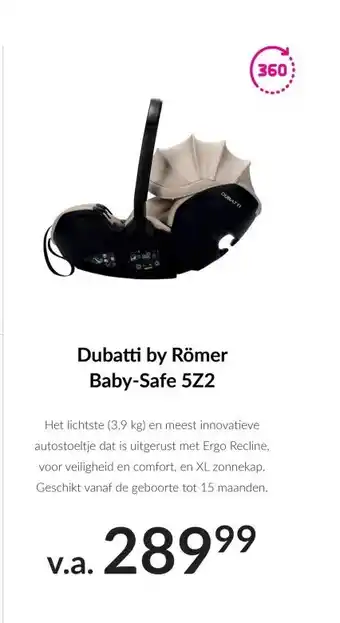 Babypark Dubatti by Römer Baby-Safe 5Z2 aanbieding