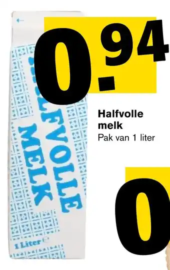 Hoogvliet Halfvolle melk aanbieding