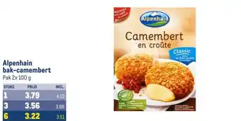 Makro Alpenhain bak-camembert aanbieding