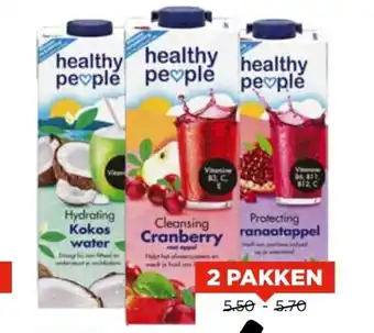 Vomar Voordeelmarkt Healthy People Sap 1 liter aanbieding