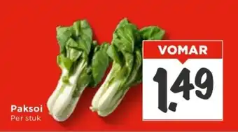 Vomar Voordeelmarkt Paksoi aanbieding