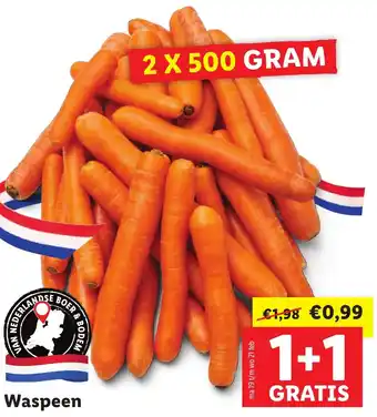 Lidl Waspeen 2x500g aanbieding