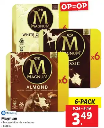 Lidl Magnum 660ml aanbieding