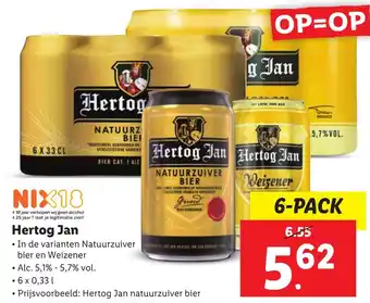 Lidl Hertog Jan aanbieding