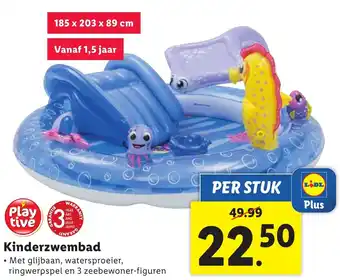 Lidl Kinderzwembad aanbieding