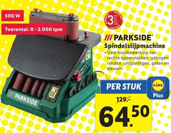 Lidl PARKSIDE Spindelslijpmachine aanbieding