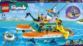 Wehkamp LEGO Friends Reddingsboot op zee 41734 aanbieding