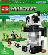 Amazon LEGO 21245 Minecraft Het Panda Beweegbaar Huis Speelgoed Set voor Jongens en Meisjes vanaf 8 Jaar met Dieren Figuren en Skele aanbieding