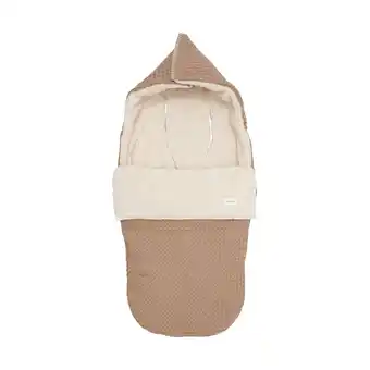 Babypark Koeka Wafel Oslo Voetenzak Buggy - Teddy - Caffe aanbieding
