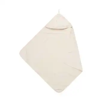 Babypark Koeka Coast Badcape – 100 x 100 cm - Warm White aanbieding