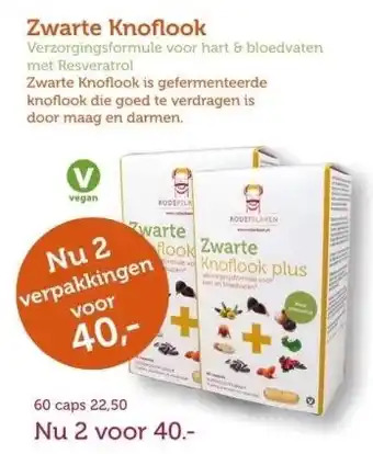 De Rode Pilaren Zwarte Knoflook aanbieding