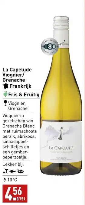 ALDI La Capelude Viognier  Grenache 0.75L aanbieding