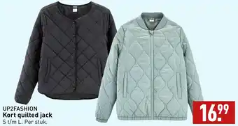 ALDI UP2FASHION Kort quilted jack aanbieding