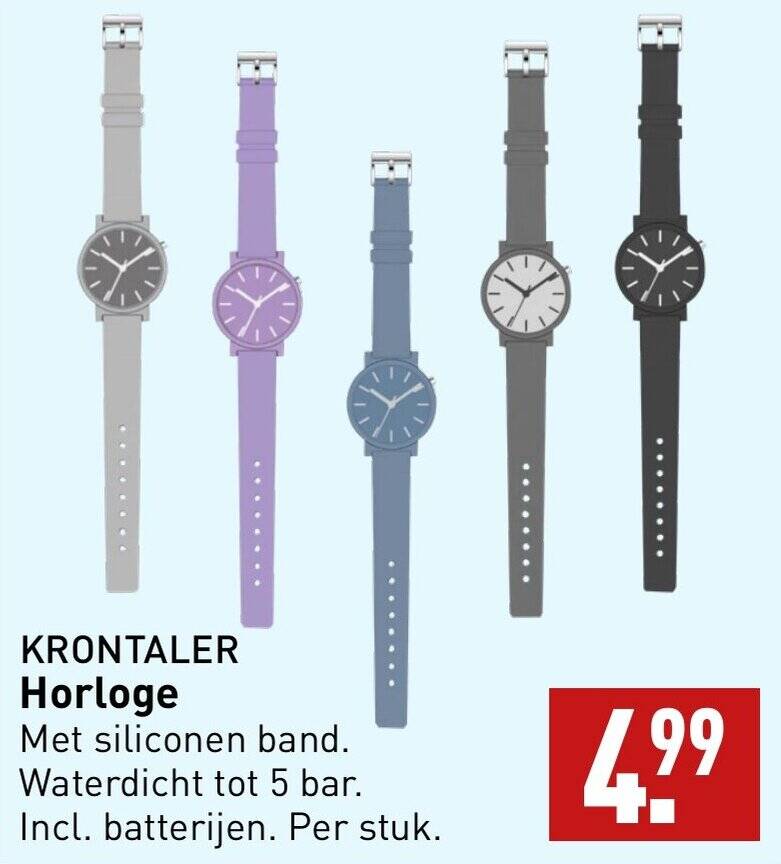 Krontaler horloge aldi sale