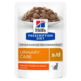 Zooplus 12x 85g Hill's Prescription Diet s/d Urinary Care Katzenfutter nass aanbieding