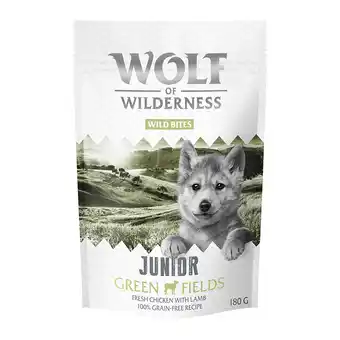 Zooplus 180g Wild Bites Junior Wolf of Wilderness Hondensnacks aanbieding