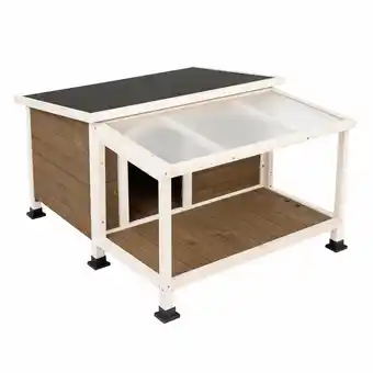 Zooplus Hondenhok Doug S: 85,7x96,5x58,3cm aanbieding