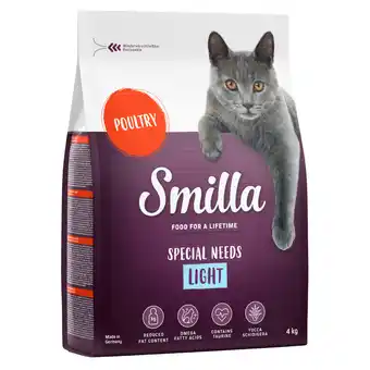 Zooplus 4kg Light met Gevogelte Smilla Kattenvoer aanbieding