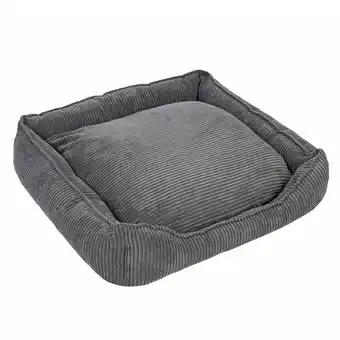 Zooplus Modern Living Hondenmand Helena - L 85 x B 80 x H 22 cm, grijs aanbieding