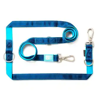 Zooplus Max & Molly Multifunctionele Lijn Matrix, Blauw L 200cmx25mm Hond aanbieding