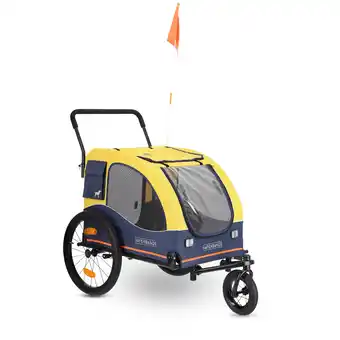 Zooplus HAFENBANDE Hondenfietskar Cabby L incl. 2 Koppelingen L155 x B74 x H103cm tot 45kg aanbieding