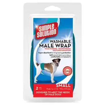 Zooplus Simple Solution Wasbare Hondenluier - Maat S, 1 Stuk - wrap voor reuen aanbieding