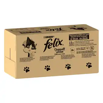 Zooplus 120x85g Dubbel Zo Lekker Felix Elke Dag Feest Kattenvoer aanbieding