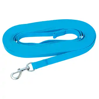 Zooplus Pawz & Pepper Hondenlijn Strong Blauw 10m lang, 20mm breed Hond aanbieding