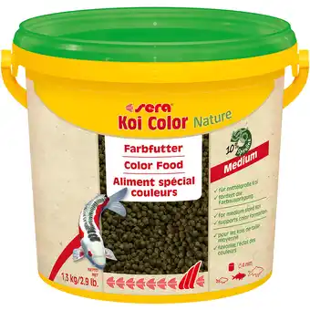 Zooplus 3800ml Sera Koi Color Nature Medium Visvoer aanbieding
