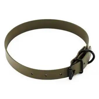 Zooplus Heim halsband BioThane, olijf - 44 - 54 cm Halsomvang, B 25 mm aanbieding