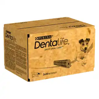 Zooplus 60 stuks voor kleine honden Purina Dentalife Tandverzorgingssnacks aanbieding