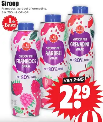 Dirk Siroop 750 ml aanbieding