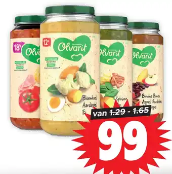 Dirk Olvarit maaltijden 250 gram aanbieding