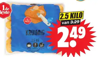 Dirk Hollandse kruimige aardappelen 2.5 kilo aanbieding