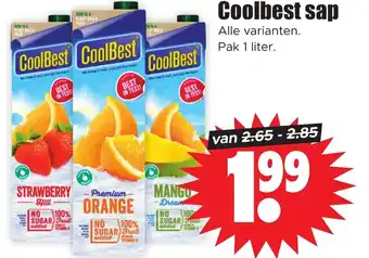 Dirk Coolbest sap pak 1 liter aanbieding