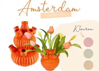 Coppelmans Amsterdam tulpenvaas aanbieding