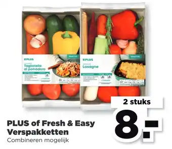 PLUS PLUS of Fresh & Easy Verspakketten aanbieding