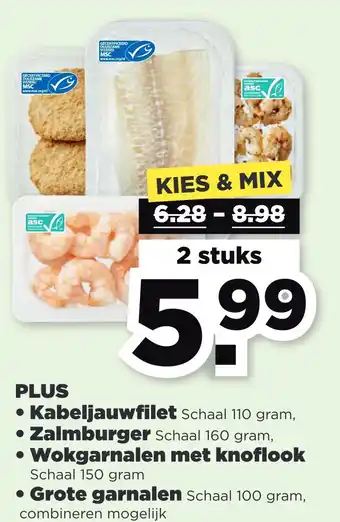 PLUS Kabeljauwfilet aanbieding