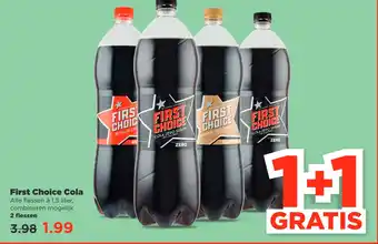 PLUS First Choice Cola aanbieding