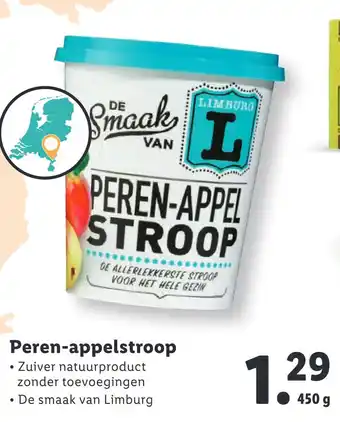 Lidl Peren-appelstroop 450g aanbieding