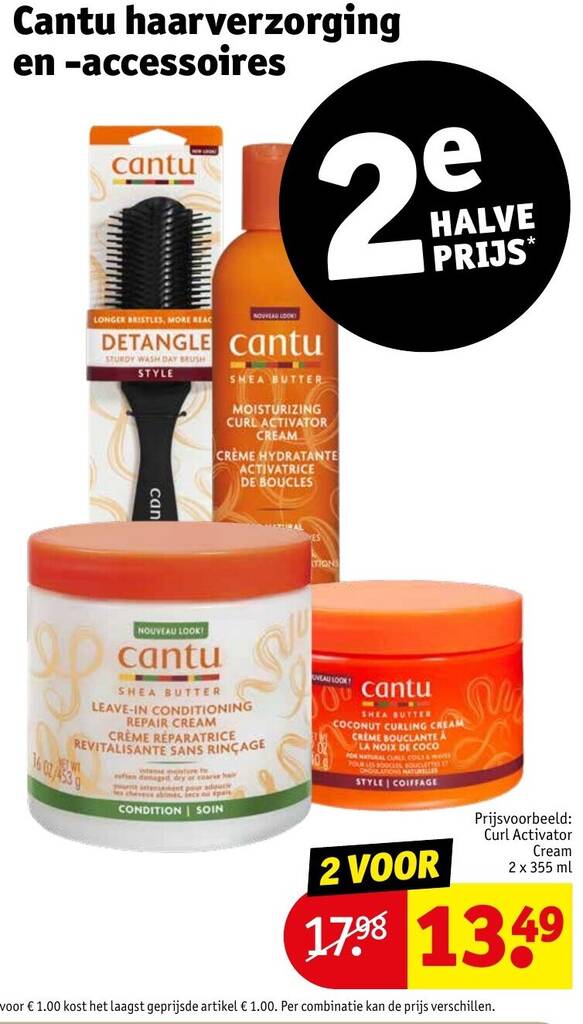 Curl Activator Cream 2 x 355ml aanbieding bij Kruidvat