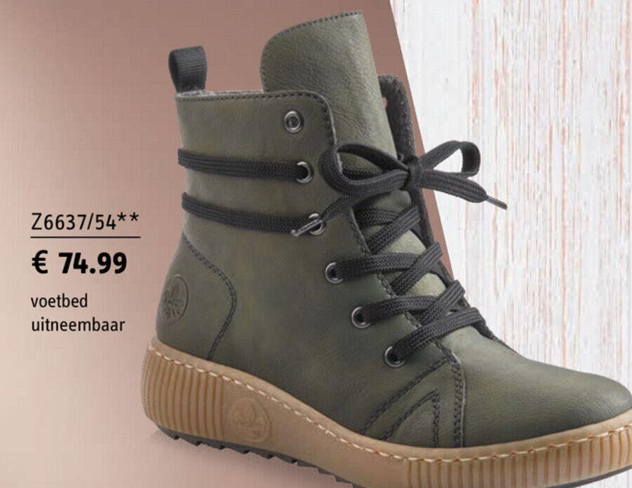 Z6637/54 voetbed uitneembaar aanbieding bij Schuurman Schoenen