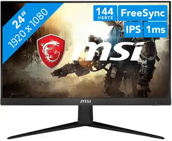 Coolblue MSI Optix G241 aanbieding