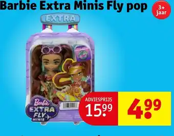 Kruidvat Barbie Extra Minis Fly pop aanbieding