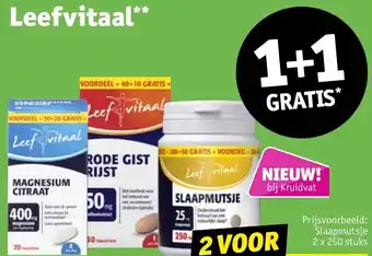 Kruidvat Slaapmutsje 2 x 250 stuks aanbieding