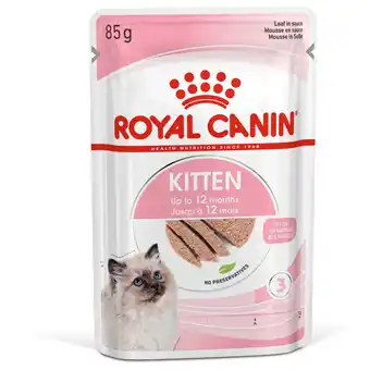 Pets Place Royal Canin Kitten Loaf - Kitten-Kattenvoer - 12x85 g aanbieding