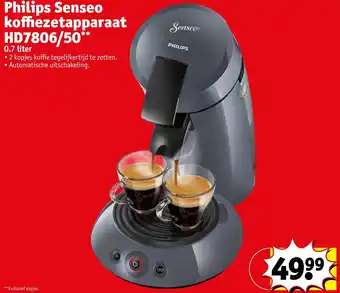 Kruidvat Philips Senseo koffiezetapparaat HD7806/50 0.7 liter aanbieding