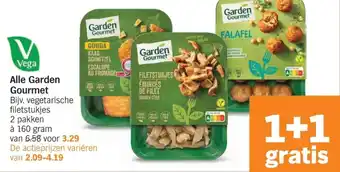 Albert Heijn Alle Garden gourmet 160g aanbieding